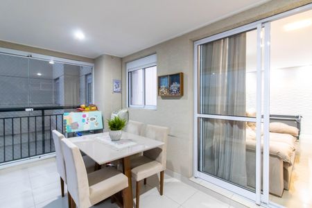 Varanda Gourmet de apartamento à venda com 2 quartos, 68m² em Jardim Flor da Montanha, Guarulhos