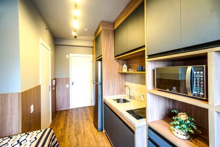 Studio à venda com 24m², 1 quarto e sem vaga Studio à venda com 24m², 1 quarto e sem vagaCozinha