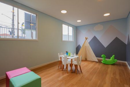 Apartamento para alugar com 38m², 2 quartos e sem vaga Apartamento para alugar com 38m², 2 quartos e sem vagaÁrea comum - Brinquedoteca