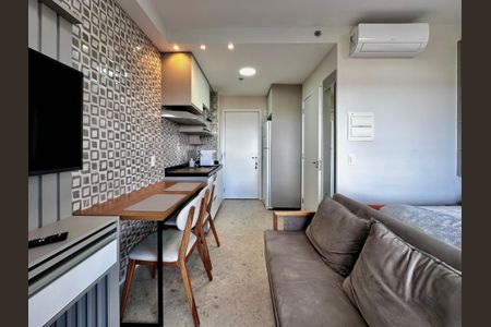Studio para alugar com 28m², 1 quarto e sem vagaSala