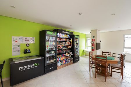 Apartamento à venda com 45m², 2 quartos e 1 vaga Apartamento à venda com 45m², 2 quartos e 1 vagaMercadinho e Salão de Jogos