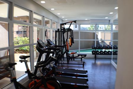 Apartamento à venda com 43m², 1 quarto e 1 vaga Apartamento à venda com 43m², 1 quarto e 1 vagaÁrea comum - Academia