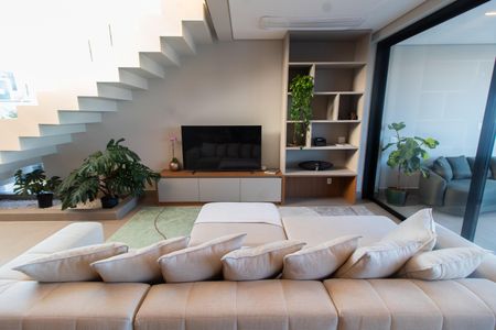 Casa de condomínio à venda com 325m², 5 quartos e 4 vagasSala