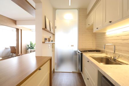 Apartamento à venda com 63m², 1 quarto e 1 vagaCozinha 