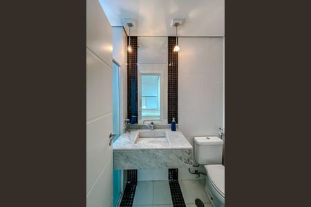 Apartamento à venda com 75m², 1 quarto e 2 vagasBanheiro da Suíte