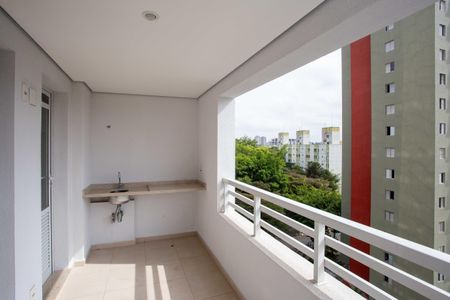 Varanda gourmet de apartamento à venda com 2 quartos, 65m² em Centro, Diadema