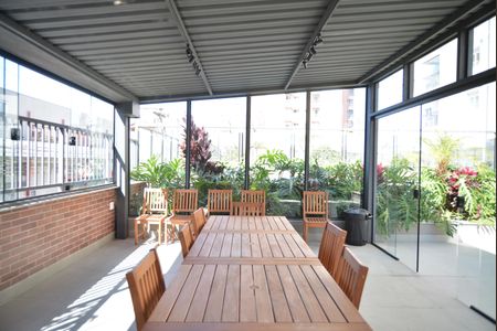 Apartamento para alugar com 83m², 2 quartos e 2 vagasÁrea comum - Churrasqueira