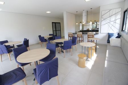 Apartamento à venda com 48m², 2 quartos e 1 vagaÁrea comum - Salão de festas