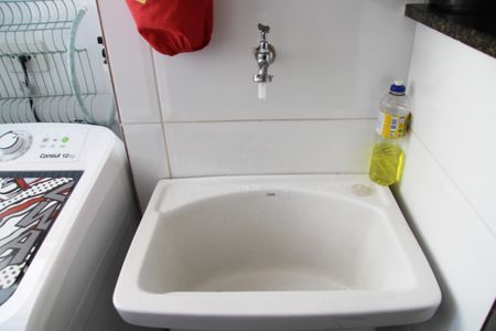 Apartamento à venda com 60m², 2 quartos e 1 vagaCozinha e Área de Serviço