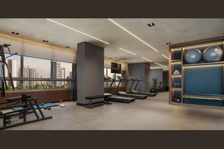 Apartamento à venda com 95m², 2 quartos e 1 vaga Apartamento à venda com 95m², 2 quartos e 1 vagaAcademia