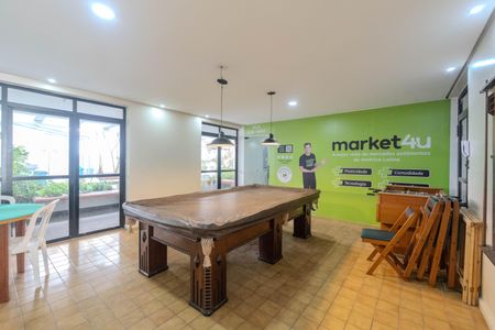 Apartamento para alugar com 72m², 2 quartos e 1 vaga Apartamento para alugar com 72m², 2 quartos e 1 vaga Área comum - Salão de jogos