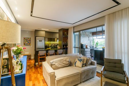 Sala de apartamento para alugar com 3 quartos, 95m² em Vila Olímpia, São Paulo