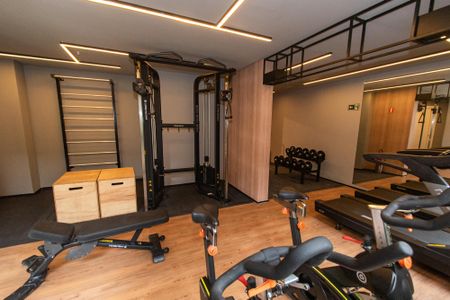 Apartamento à venda com 40m², 1 quarto e sem vaga Apartamento à venda com 40m², 1 quarto e sem vagaÁrea comum - Academia