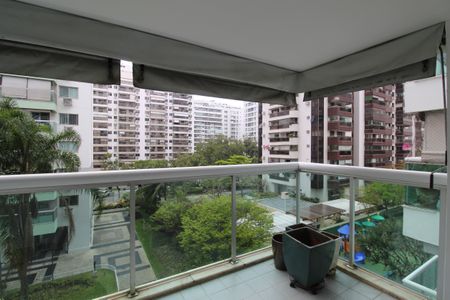 Sala - Varanda de apartamento para alugar com 2 quartos, 87m² em Barra da Tijuca, Rio de Janeiro