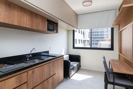 Apartamento para alugar com 32m², 1 quarto e sem vaga Apartamento para alugar com 32m², 1 quarto e sem vagaCozinha