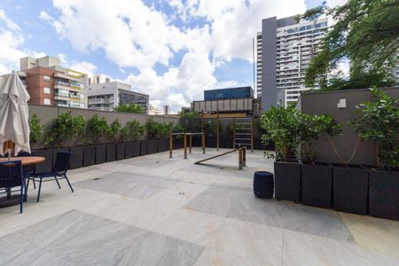 Apartamento para alugar com 32m², 1 quarto e sem vaga Apartamento para alugar com 32m², 1 quarto e sem vagaÁrea comum - Fitness Externo