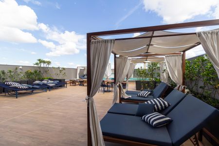 Apartamento para alugar com 32m², 1 quarto e sem vaga Apartamento para alugar com 32m², 1 quarto e sem vagaÁrea comum - Piscina