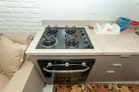 Studio à venda com 31m², 1 quarto e sem vagaCozinha