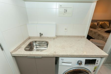 Studio à venda com 31m², 1 quarto e sem vagaÁrea de Serviço