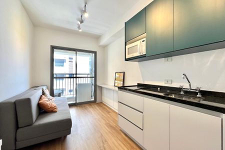 Sala/Cozinha de apartamento para alugar com 1 quarto, 29m² em Jardim Prudência, São Paulo