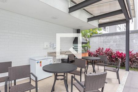 Apartamento à venda com 45m², 2 quartos e 1 vagaChurrasqueira