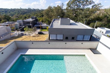 Casa de condomínio para alugar com 380m², 4 quartos e 4 vagasVista da Varanda da suíte 3 e 4