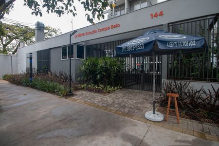 Apartamento à venda com 27m², 1 quarto e sem vaga Apartamento à venda com 27m², 1 quarto e sem vagaFachada