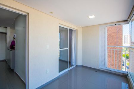 Varanda gourmet de apartamento para alugar com 2 quartos, 73m² em Vila Valparaíso, Santo André