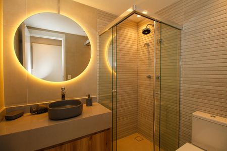 Apartamento à venda com 127m², 3 quartos e 2 vagas Apartamento à venda com 127m², 3 quartos e 2 vagasBanheiro da Suíte 2