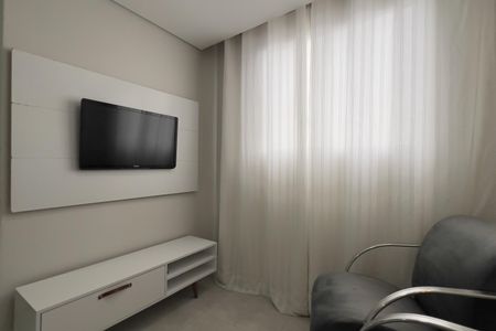 Sala e Cozinha de apartamento para alugar com 1 quarto, 40m² em Vila Nova Cumbica, Guarulhos