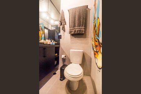 Apartamento à venda com 82m², 1 quarto e 2 vagasBanheiro da Suíte