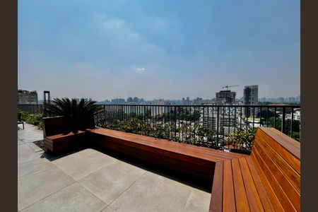 Studio à venda com 25m², 1 quarto e sem vagaTerraço