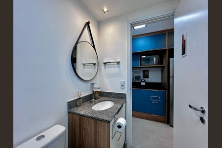 Studio à venda com 25m², 1 quarto e sem vagaBanheiro