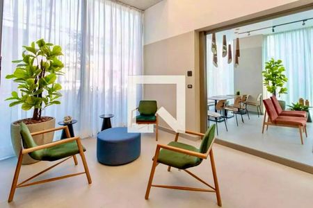 Studio à venda com 25m², 1 quarto e sem vagaHall Social Bloco