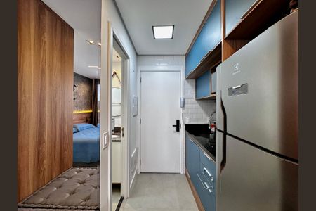 Studio à venda com 25m², 1 quarto e sem vagaCozinha
