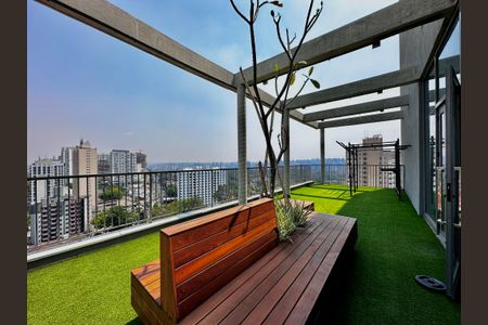 Studio à venda com 25m², 1 quarto e sem vagaTerraço