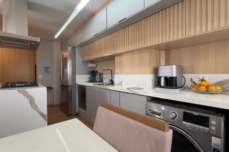 Apartamento à venda com 50m², 2 quartos e 1 vaga Apartamento à venda com 50m², 2 quartos e 1 vagaCozinha e Área de Serviço