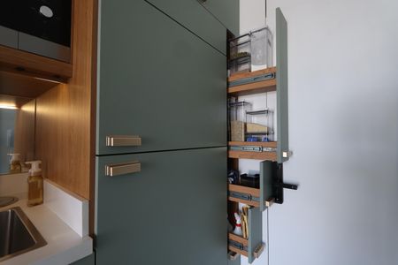 Studio à venda com 25m², 1 quarto e 1 vagaCozinha