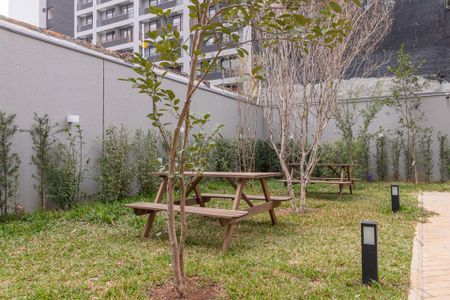 Studio para alugar com 28m², 1 quarto e sem vaga Studio para alugar com 28m², 1 quarto e sem vagaÁrea comum - Jardim