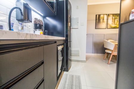 Apartamento à venda com 52m², 1 quarto e 1 vagaCozinha