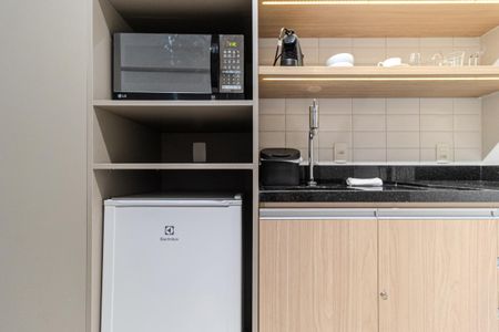 Studio à venda com 29m², 1 quarto e sem vagaCozinha