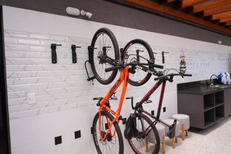 Studio à venda com 27m², 1 quarto e sem vagaLavanderia / Bicicletário