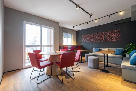 Studio à venda com 25m², 1 quarto e sem vagaCoworking