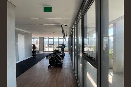 Apartamento à venda com 33m², 1 quarto e 1 vaga Apartamento à venda com 33m², 1 quarto e 1 vagaÁrea comum - Academia