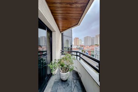 Varanda da Sala de apartamento à venda com 3 quartos, 153m² em Mooca, São Paulo