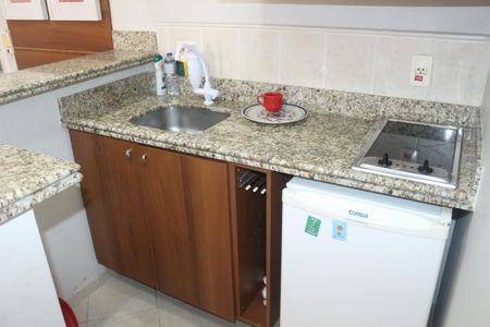 Studio à venda com 36m², 1 quarto e 1 vagaCozinha