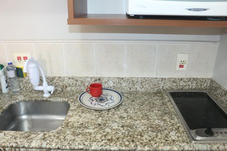 Studio à venda com 36m², 1 quarto e 1 vagaCozinha