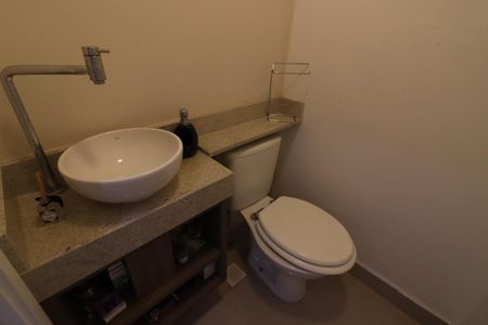 Apartamento à venda com 60m², 2 quartos e 2 vagasLavabo da Sala