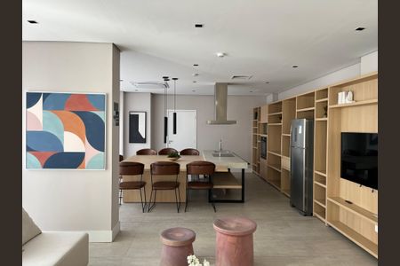 Apartamento para alugar com 29m², 1 quarto e sem vaga Apartamento para alugar com 29m², 1 quarto e sem vagaÁrea comum - Salão de festas