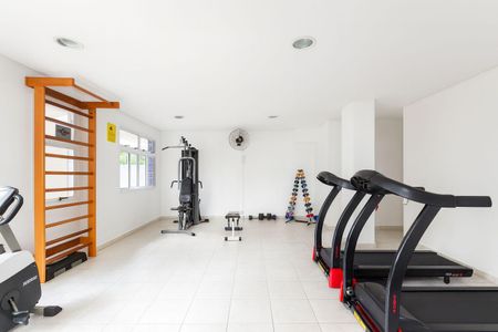 Apartamento à venda com 65m², 1 quarto e 2 vagas Apartamento à venda com 65m², 1 quarto e 2 vagasÁrea comum - Academia